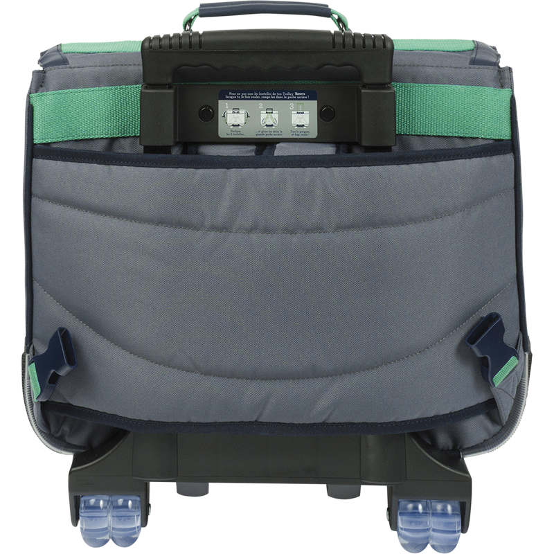 Cartable trolley Tiago gris
