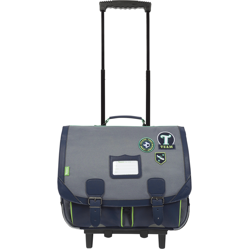 Cartable trolley Tiago gris