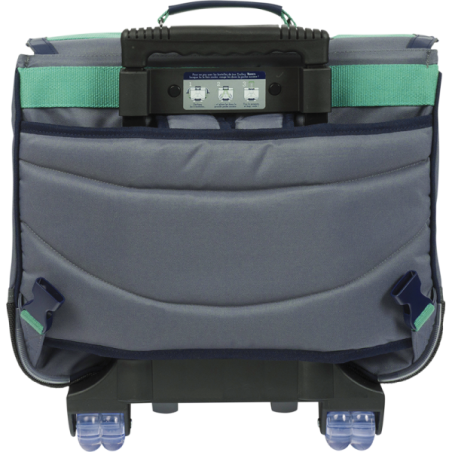 Cartable trolley Tiago gris