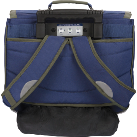 Cartable trolley Esteban bicolore