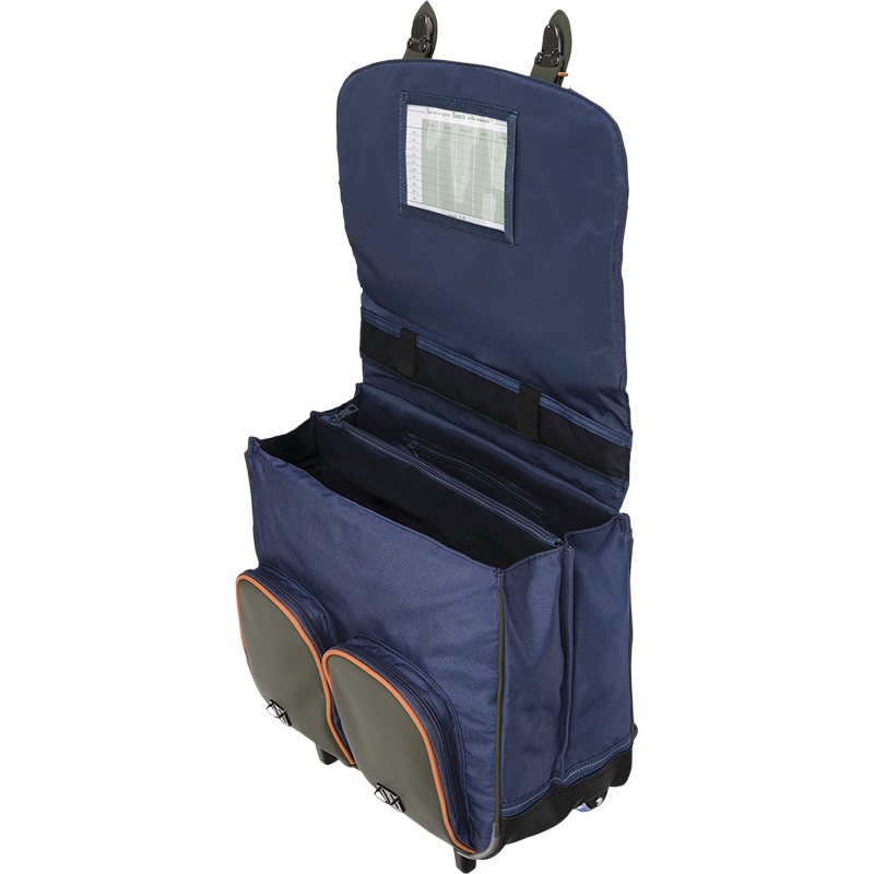 Cartable trolley Esteban bicolore