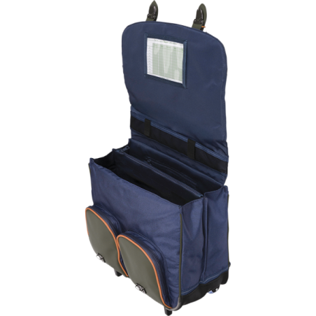 Cartable trolley Esteban bicolore