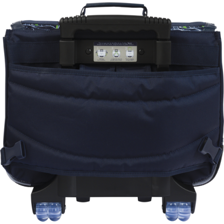 Cartable trolley Ilyès bleu