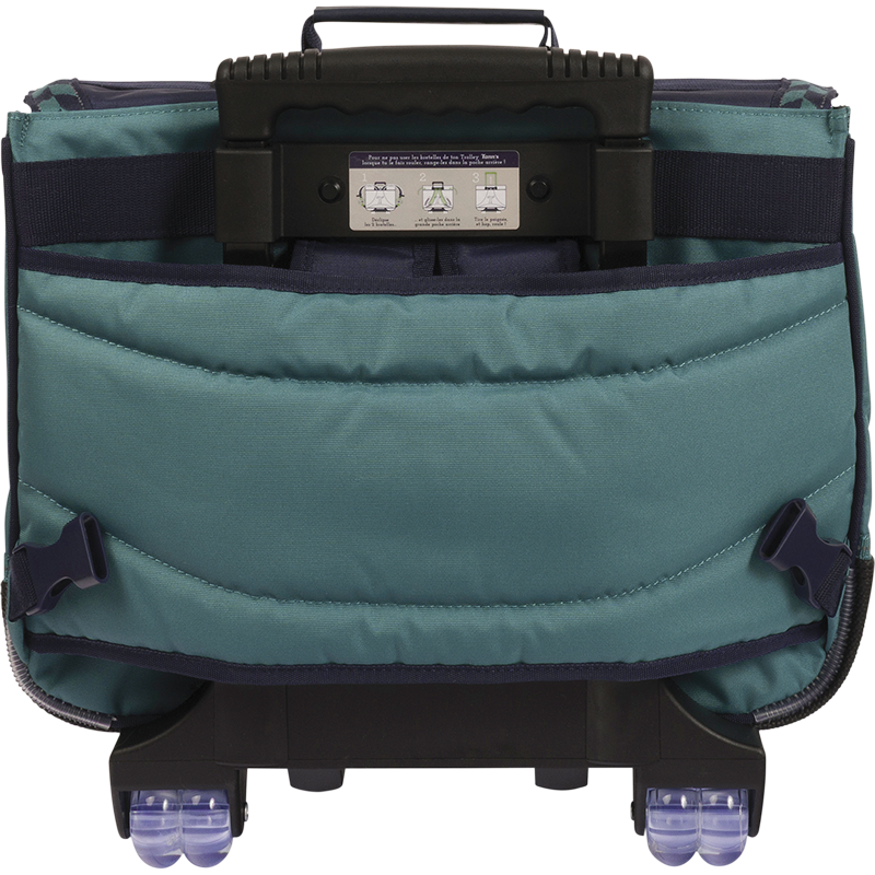 Cartable trolley Jules bicolore