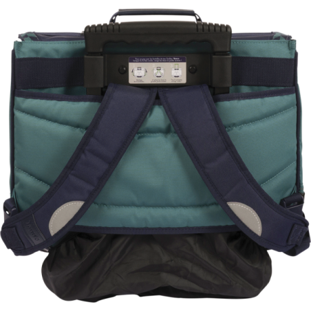 Cartable trolley Jules bicolore
