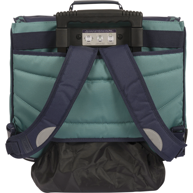 Cartable trolley Jules bicolore