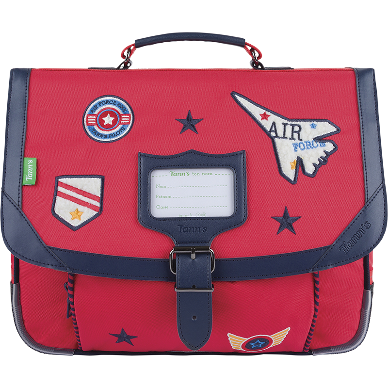 Cartable Antoine rouge