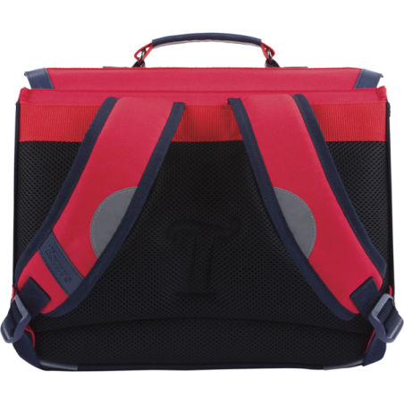 Cartable Antoine rouge