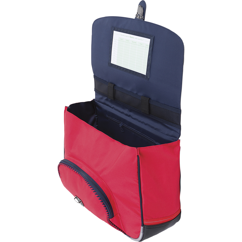 Cartable Antoine rouge