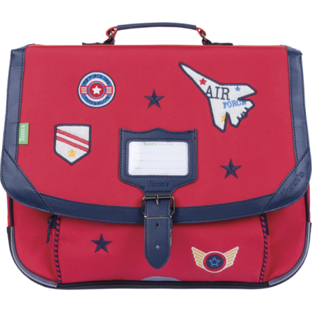 Cartable Antoine rouge