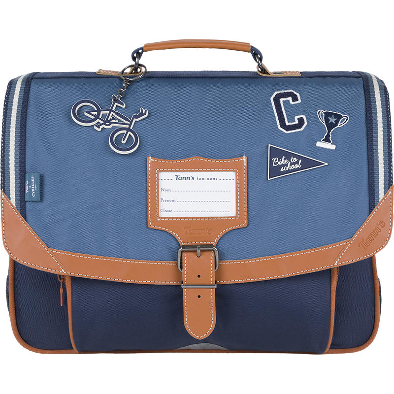 Cartable Clément bleu Tann's x Cyrillus