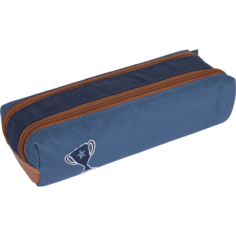 Trousse Clément bleue Tann's x Cyrillus