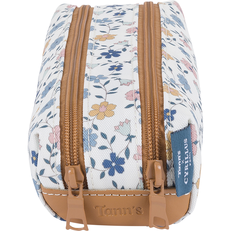 Trousse Candice bleue Tann's x Cyrillus