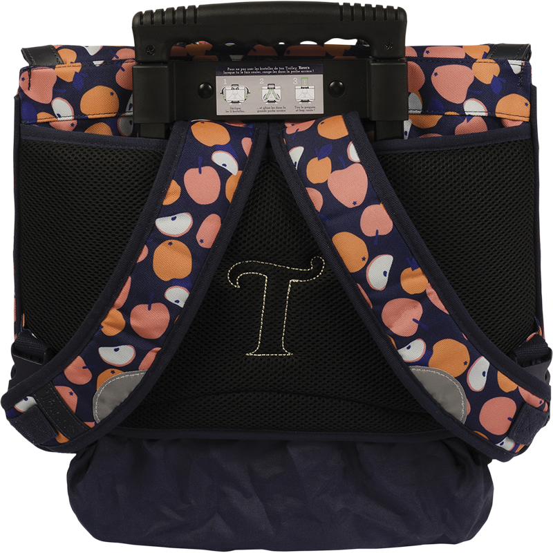 Cartable trolley Sofia multicolore