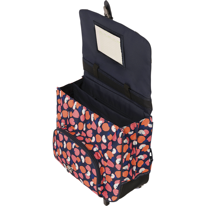 Cartable trolley Sofia multicolore