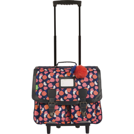 Cartable trolley Sofia multicolore