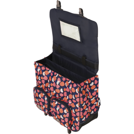 Cartable trolley Sofia multicolore