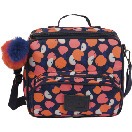 Sac repas avec bandoulière Sofia multicolore