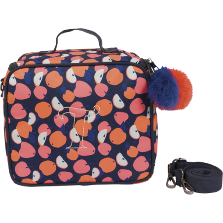 Sac repas avec bandoulière Sofia multicolore