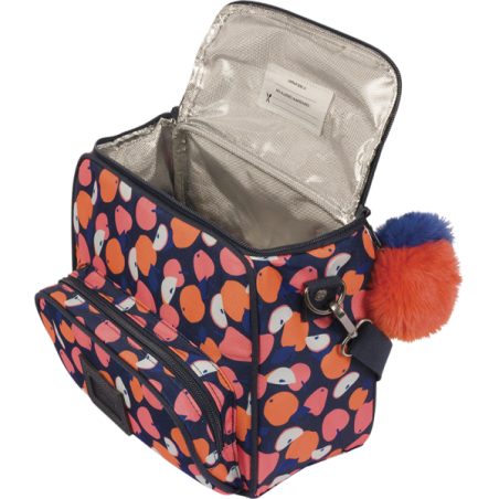 Sac repas avec bandoulière Sofia multicolore