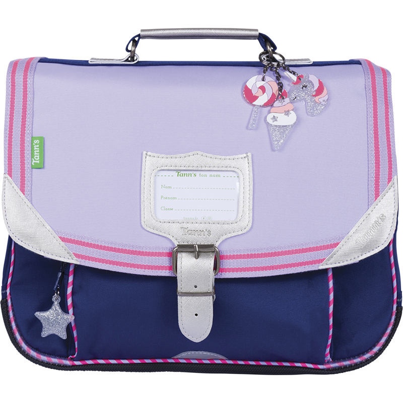Cartable Lisa bicolore
