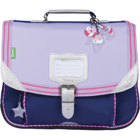 Cartable Lisa bicolore