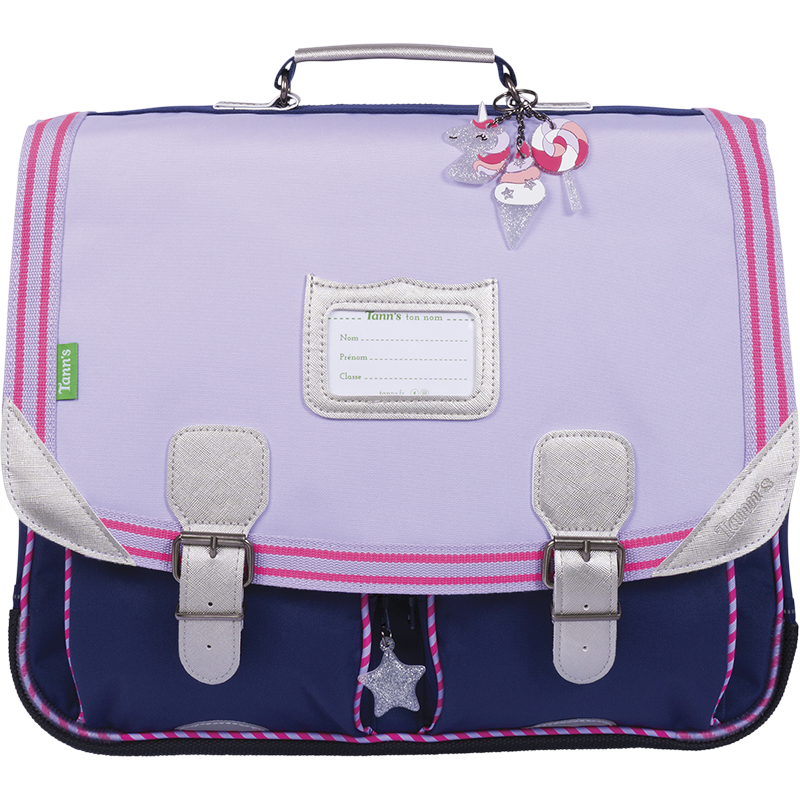 Cartable Lisa bicolore
