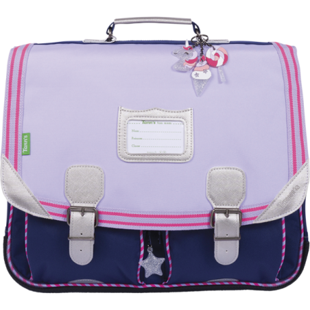 Cartable Lisa bicolore