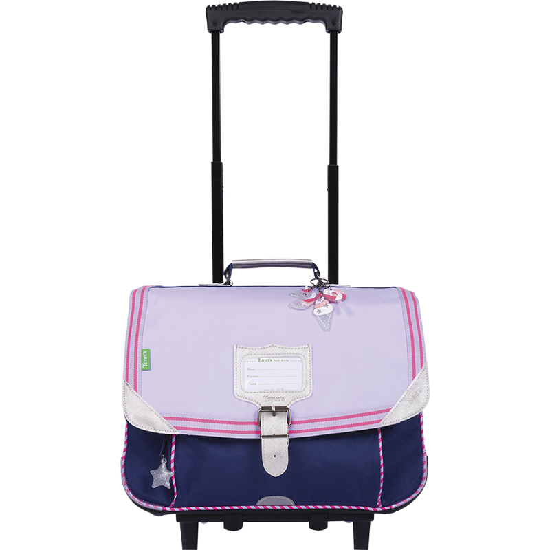 Cartable trolley Lisa bicolore