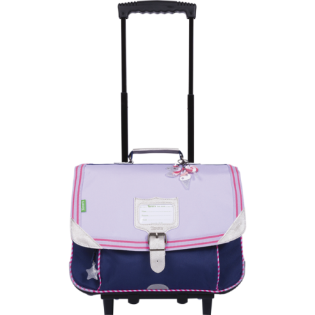 Cartable trolley Lisa bicolore
