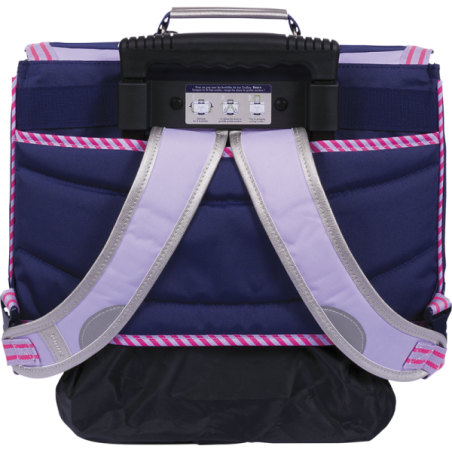 Cartable trolley Lisa bicolore