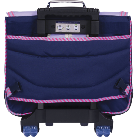 Cartable trolley Lisa bicolore