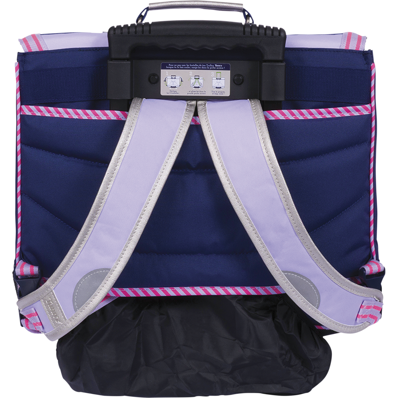 Cartable trolley Lisa bicolore