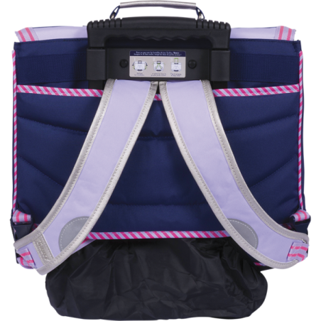 Cartable trolley Lisa bicolore