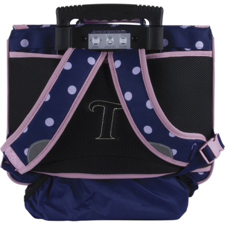 Cartable trolley Romy bleu