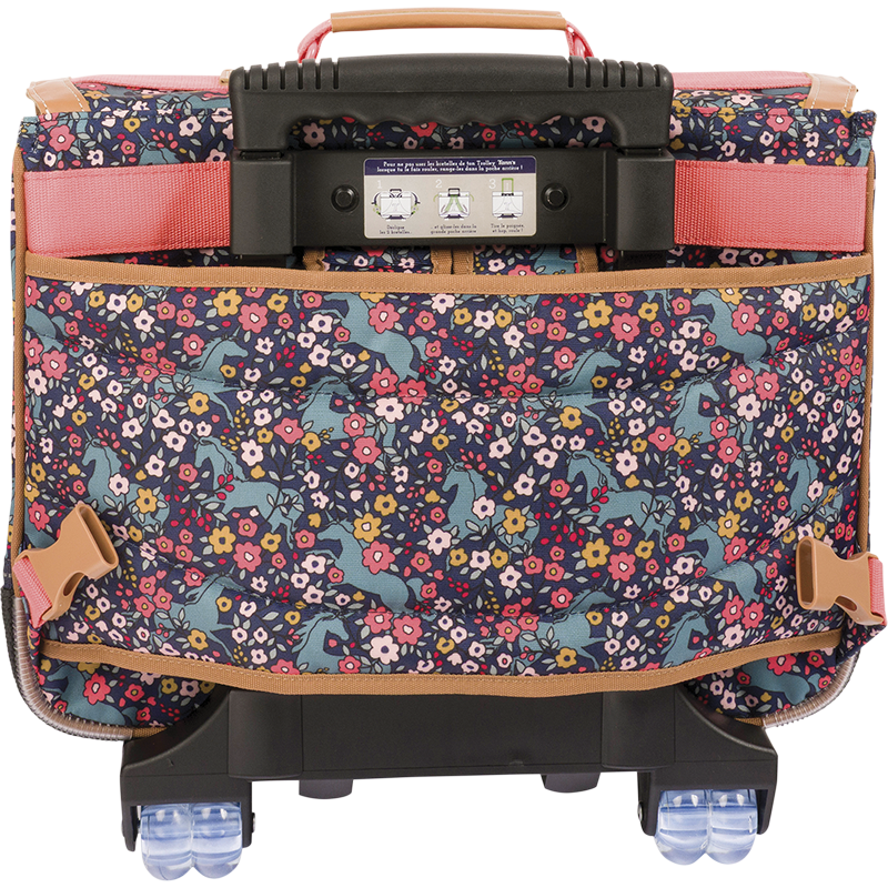 Cartable trolley Alba multicolore
