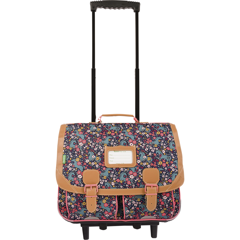 Cartable trolley Alba multicolore