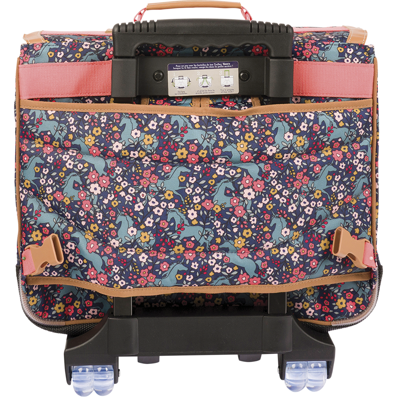 Cartable trolley Alba multicolore