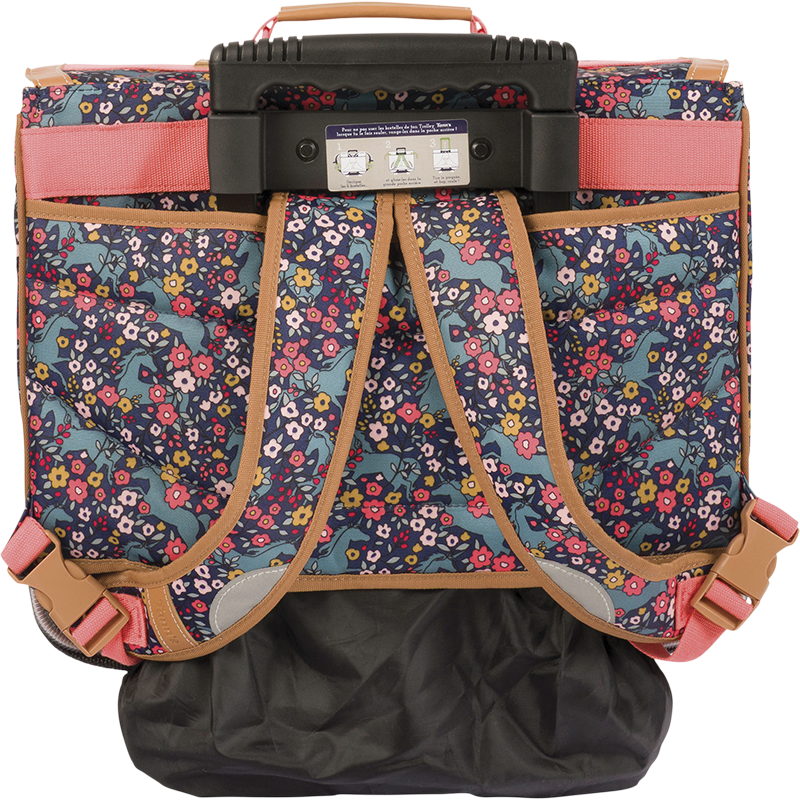 Cartable trolley Alba multicolore