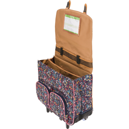 Cartable trolley Alba multicolore