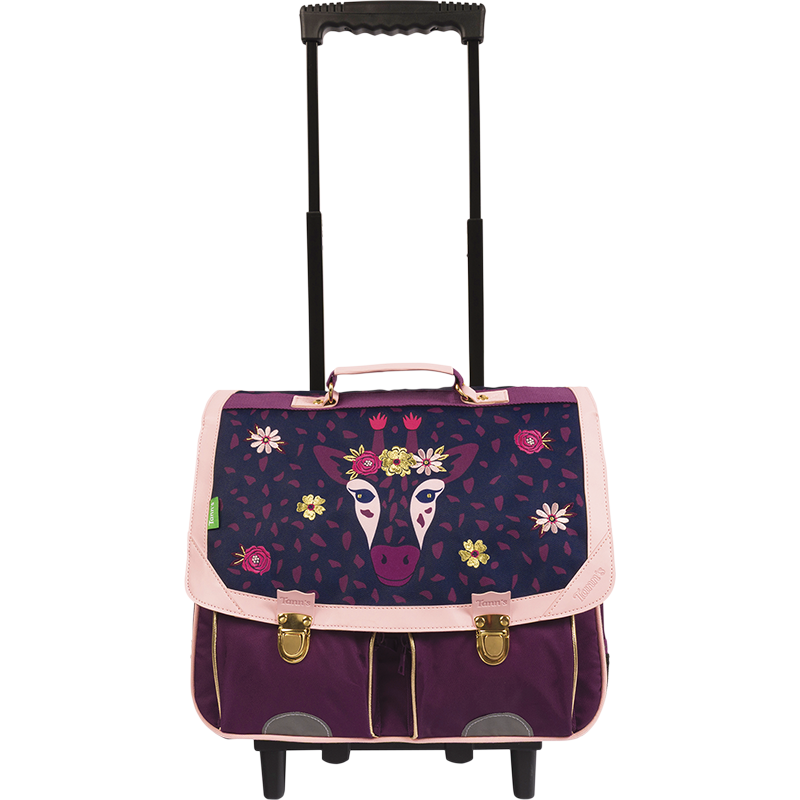 Cartable trolley Inaya bicolore
