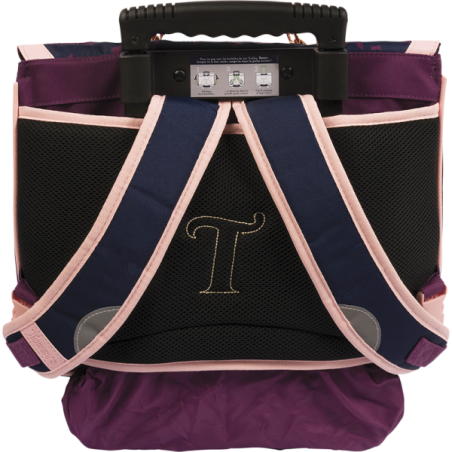Cartable trolley Inaya bicolore