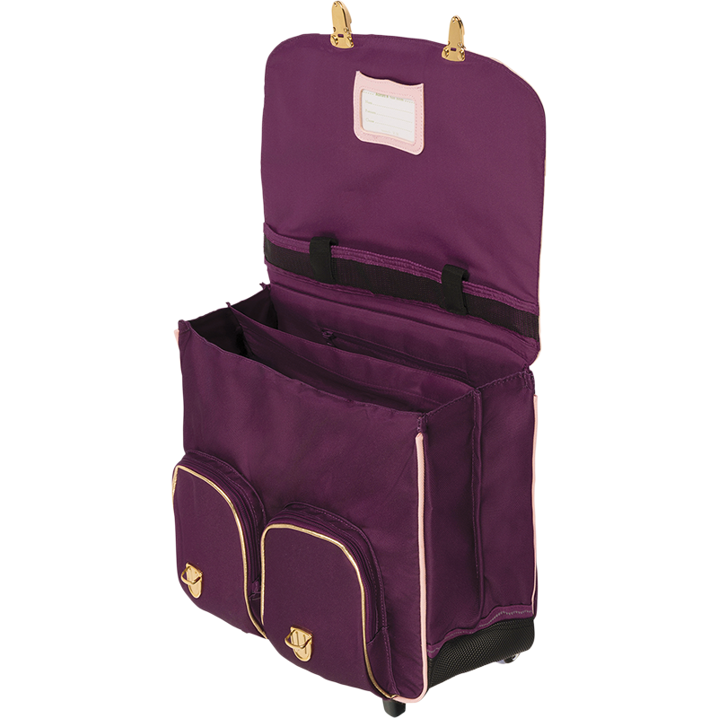 Cartable trolley Inaya bicolore