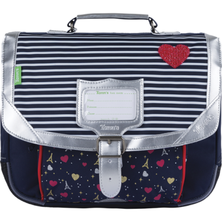 Cartable Émilie bleu