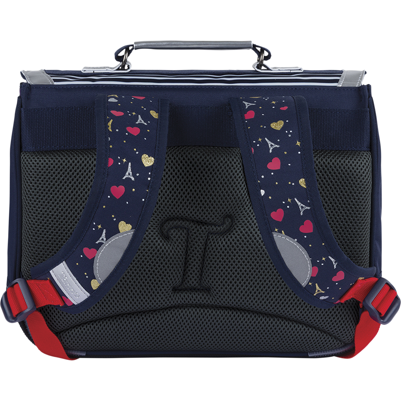 Cartable Émilie bleu