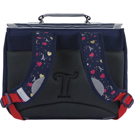 Cartable Émilie bleu