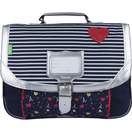 Cartable Émilie bleu