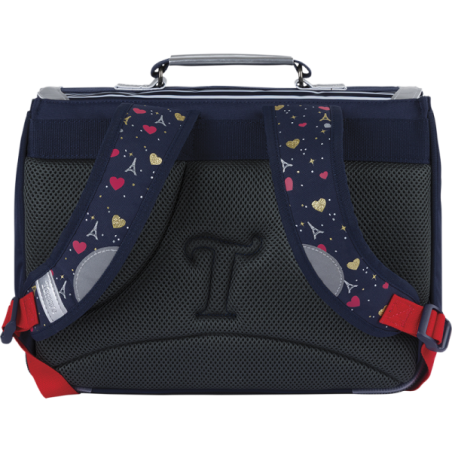 Cartable Émilie bleu