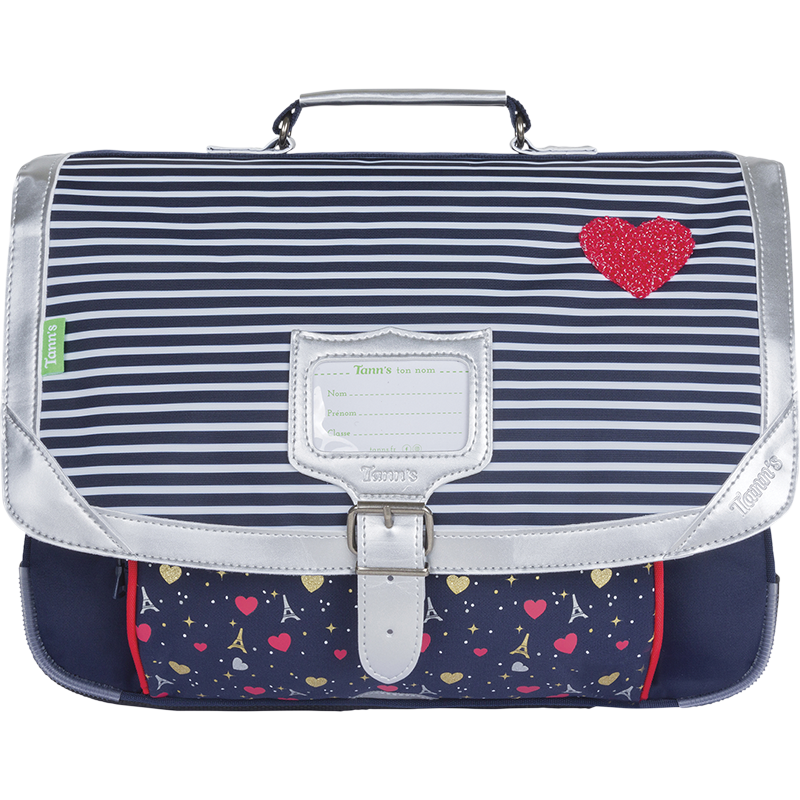 Cartable Émilie bleu