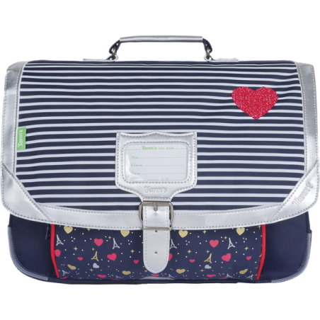 Cartable Émilie bleu